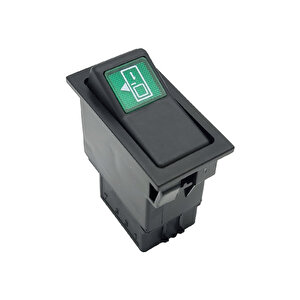 Bmc Probus Otobüs Ön Kapı Açma Anahtar Düğme Rocker Switch 2 Pin (off-m.on) Ampullü 24v