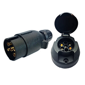 Römork Fişi Ve Soketi Set Ürün - 5 Pin