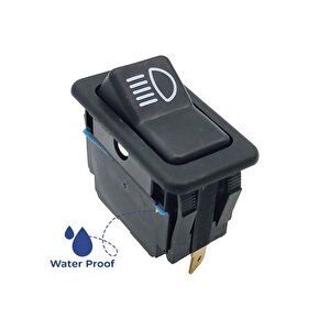 John Deere Çim Biçme Makinesi Bahçe Traktörü Uzun Far Butonu Rocker Anahtar Switch 2 Pin On-off Su Geçirmez Ip67 - Am117324