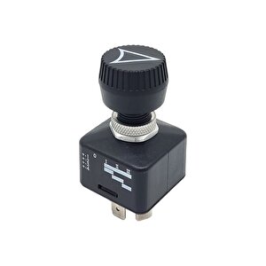 Çevirmeli Anahtar Rotary Switch Ok Sembollü 5 Pin (off-on-on-on / 0-1-2-3) Referans Oe: 50770505097