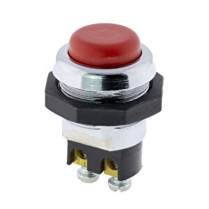 Universal Yuvarlak Metal Marş Korna Butonu Klemensli Anlık Push Buton Aç/kapa Bas/çek Yaylı Buton (mom.on-off) Ref Oe: 6jf 001 571-101, K928180