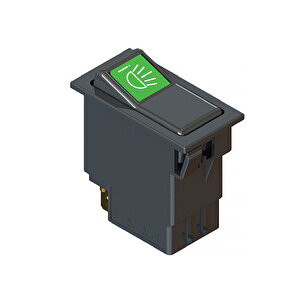 Universal Arka Çalışma Genel Hizmet Lamba Düğmesi Anahtarı 2 Pin Rocker Switch - Ampullü 12v