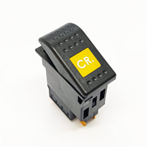 Bmc Profesyonel Cruise Kontrol Anahtar Düğme Rocker Switch 2 Pin (off-on) Ampullü 24v