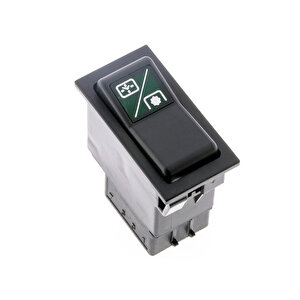 Universal Agroline Yardımcı Kuvvet Düğmesi Anahtarı 6 Pin Rocker Switch - Ampullü 24v