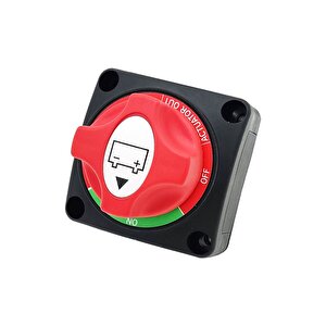 Marin Tip Çevirmeli Akü Devre Kesici Şalter Ip54 M10 50v 275a (max 1250a 5sn.) Karavan Akü Şalteri 3 Pozisyon