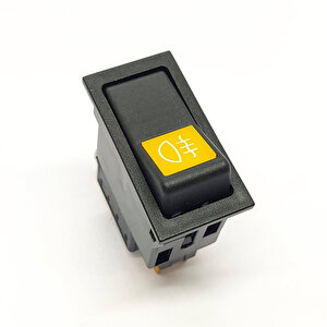 Askam Fargo Arka Sis Lamba Anahtar Düğme Rocker Switch 2 Pin (off-m.on) Ampullü 24v