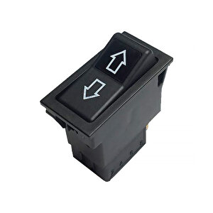 Tümosan Traktör Sağ-sol Sinyal Kontrol Anahtar Düğme Rocker Switch (on-off-on) Ampullü 12v