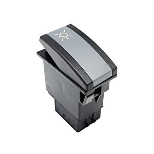 Otokar Doruk Otobüs Engelli İkaz Deaktif Anahtar Düğme Rocker Switch 6 Pin (on-m.on) Ampullü 24v