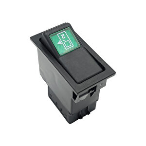 Bmc Probus Otobüs Arka Kapı Açma Anahtar Düğme Rocker Switch 2 Pin (off-m.on) Ampullü 24v