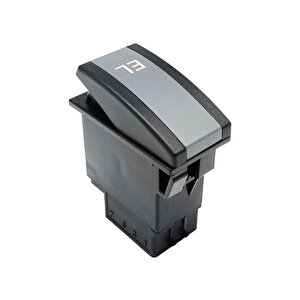 Otokar Kent Otobüs Elektro Lüminans Anahtar Düğme Rocker Switch 6 Pin (on-m.on) Ampullü 24v