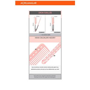 Saçlara Kolay Şekil Veren Saç Kurutma Fırçası Apieu Easy Hair Dry Brush