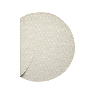 Rusticana 3106 Jüt Tabanlı Modern Örme Yuvarlak Kilim 115x115 cm