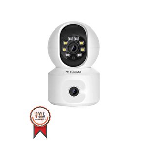 Torima Cmr-10 360° Full Hd Çift Lens 1080p Smart Ip Kamera