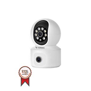 Torima Cmr-10 360° Full Hd Çift Lens 1080p Smart Ip Kamera