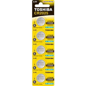 Toshiba Cr 2025 Lithium 5'li Pil