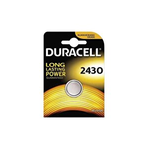Duracell Cr 2430 Lithium 3v Pil 1'li