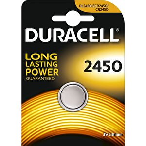 Duracell Cr 2450 Lithium 3v Pil 1'li