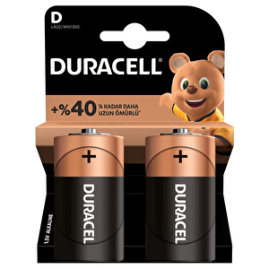 D Büyük Pil 2'li Kart