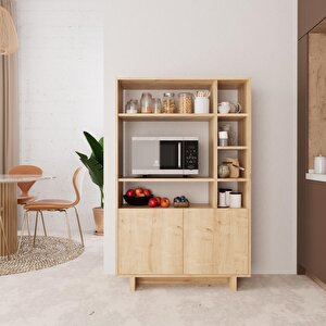Y1120 Boho Çok Amaçlı Dolap Safir 160 Cm