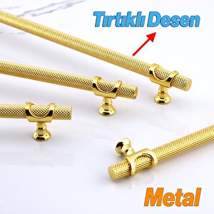 Arsin Gold Altın Metal Kulp 128 Mm Mobilya Çekmece Mutfak Dolabı Dolap Kulpları Kulpu Kulpları