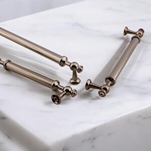 Nesil Bronz Metal Kulp 192 Mm- 19.2 Cm Mobilya Çekmece Mutfak Dolabı Dolap Kulpları Kulbu Kulpu