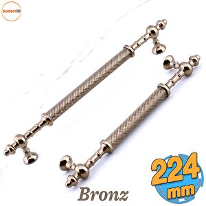 Ladin Metal Kulp 224 Mm - 22.4 Cm Mobilya Çekmece Mutfak Dolabı Dolap Kulpları Kulpu Kulpları