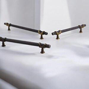 Arsin Eskitme Antik Sarı Metal Kulp 160 Mm-16 Cm Mobilya Mutfak Dolabı Dolap Kulpları Kulbu Çekmece