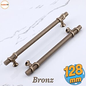 Arsin Bronz Metal Kulp 128 Mm - 12.8 Cm Mobilya Çekmece Mutfak Dolabı Dolap Kulpları Kulpu Kulpları