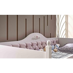 Takım Urlu Pari̇s 90461 Çocuk Oda Sedi̇r Montessori,yavru Karyola Gardrop,şifonyer