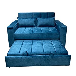 Sehpali Soft İki̇ Ki̇şi̇li̇k Yatakli Koltuk