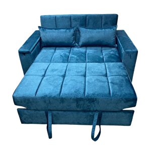 Sehpali Soft İki̇ Ki̇şi̇li̇k Yatakli Koltuk