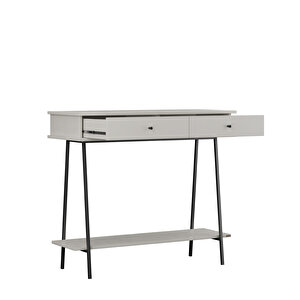 Elite İki Çekmeceli Dresuar-vizon-siyah 100x89x41 Cm