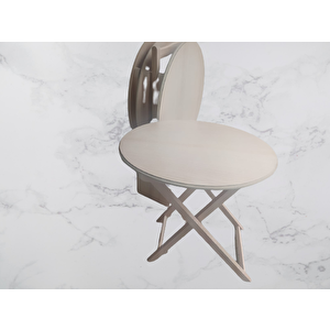 Çanta St Zigon 18161 Sehpa Oval Klasik Model Kayın Ayak Gövde Ham El Yapım