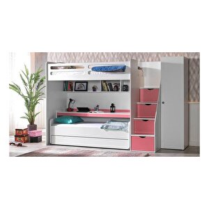 Ranza Urlu Smart 90454 Çalışma Masa Karyola Yavru Karyola Dolap Koltuk Elyapm