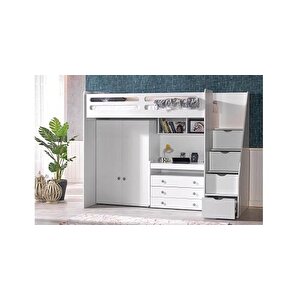 Ranza Urlu Smart 90452 Genç Oda Çalışma Masa Dolap Şifonyer El Yapm