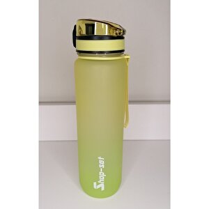 Thestorex 1000 Ml Tritan Motivasyonlu Su Matarası (neon Sari - Neon Yeşi̇l) Star Collection 657515