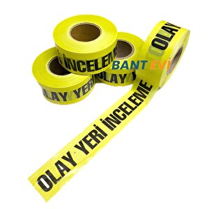 Olay Yeri İnceleme Bandı 7cmx500metre Olay Yeri İkaz Şeridi