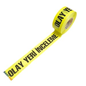 Olay Yeri İnceleme Bandı 7cmx500metre Olay Yeri İkaz Şeridi