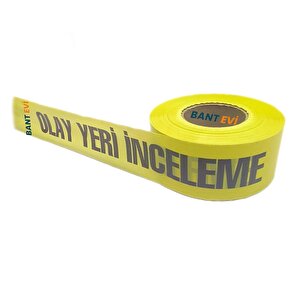 Olay Yeri İnceleme Bandı 7cmx500metre Olay Yeri İkaz Şeridi