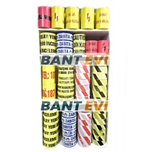 Olay Yeri İnceleme Bandı 7cmx500metre Olay Yeri İkaz Şeridi