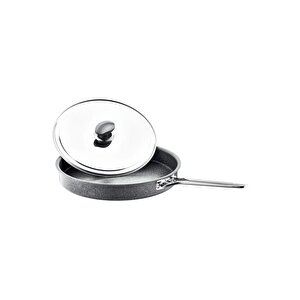 Granit 34 Cm Metal Kapaklı Hamsi Tavası