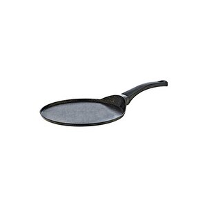 3299 Tek Parça Döküm Granit 26 Cm Tava Siyah