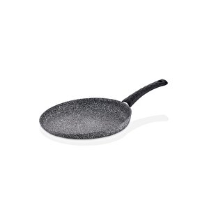 Ultra 5 Parça Fonksiyonel Granit Tava Seti Gri ( Tava -sahan-wok-krep Set)