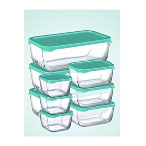 9 Parça Snowbox Saklama Kabı Takımı / 3 Büyük + 3 Orta + 3 Küçük Pb3x743-3x733-3x223