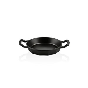 Dodeca -3725 - Tek Parça, 18 Cm, Bio Granit, Döküm, Sahan, Siyah Gövde