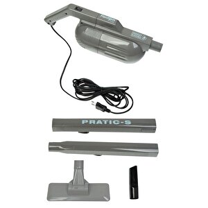 Pratic-s P 1200 Toz Torbasız Dikey Süpürge Antrasit