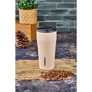 0,40 Ml Çift Kat Paslanmaz Çelik Termos ( Çay Kahve Piknik Kamp Outdoor Ofis Otel Kafe Okul )