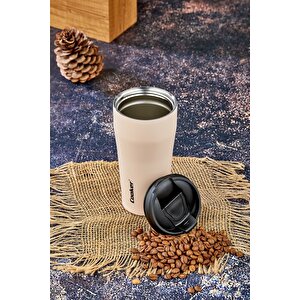 0,40 Ml Çift Kat Paslanmaz Çelik Termos ( Çay Kahve Piknik Kamp Outdoor Ofis Otel Kafe Okul )