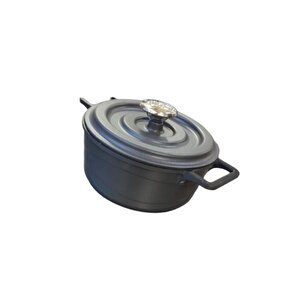 Oms Jr.mini Döküm 5 Parça Tencere Tava Seti 14cm