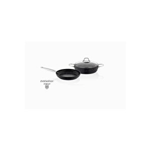 Falez Black Line İnduksi̇yon 3 Parça Set 4010